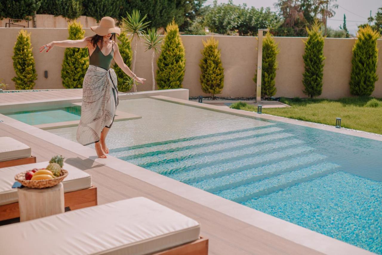 Marble Luxury Suites Karteros Ngoại thất bức ảnh