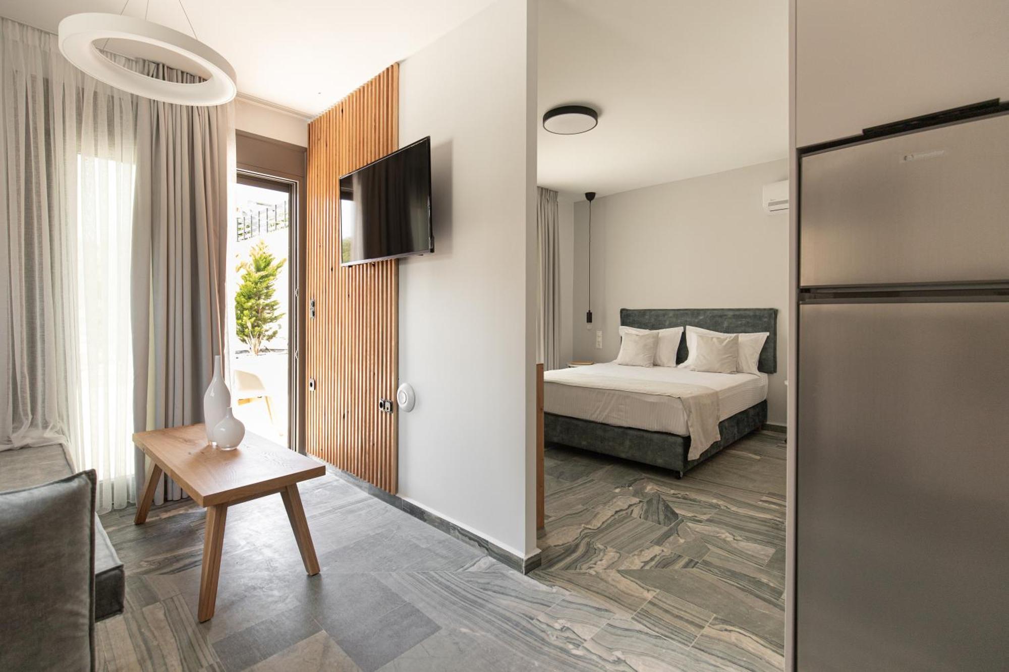 Marble Luxury Suites Karteros Ngoại thất bức ảnh